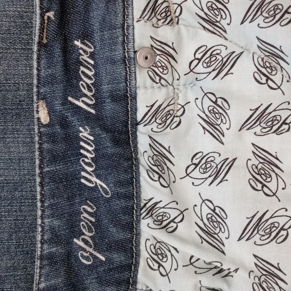 💙White House Black Market💙 - Blue Denim Stretch Mini Skirt - Picture 4 of 14